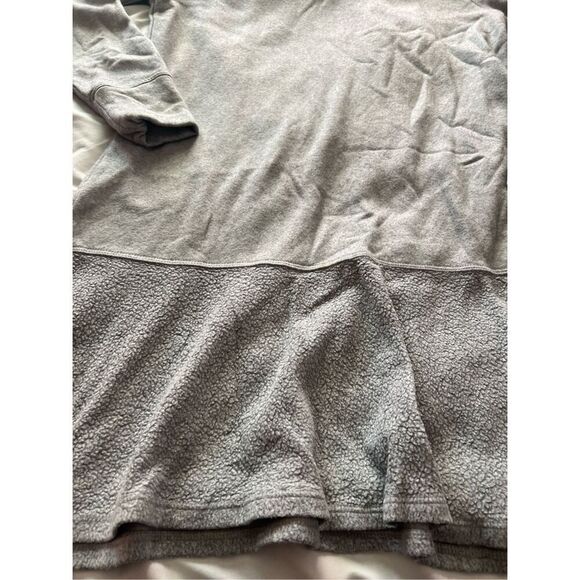 Cabi Grey Sweatshirt Dress Woman’s Size Medium - Flaws - Picture 3 of 13